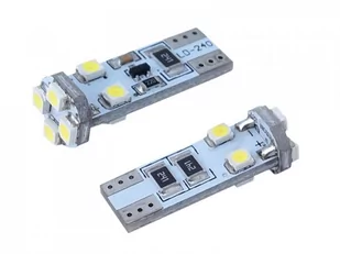 Vision Żarówka VISION W5W T10) 12V 8x 3528 SMD LED CANBUS biała 2 szt 9832 - Żarówki samochodowe - miniaturka - grafika 1