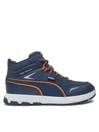 Buty dla chłopców - Puma Sneakersy Evolve Trail Jr 397644 02 Granatowy - miniaturka - grafika 1