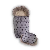 Koce i narzuty dla dzieci - Matex Śpiwór Venus + mufka 6U37A6 6U37A6 SAM One size - miniaturka - grafika 1