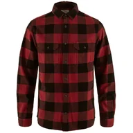 Koszulki sportowe męskie - Koszula męska Fjällräven Övik Heavy Flannel Shirt M Rozmiar: XL / Kolor: czerwony/czarny - miniaturka - grafika 1