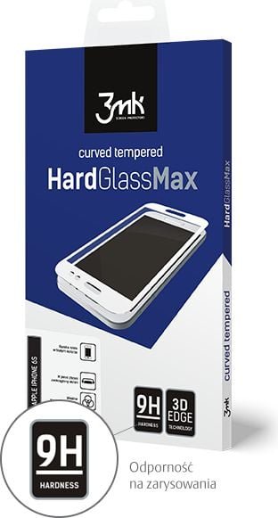 3MK Szkło hartowane Hard Glass Max do Samsung Galaxy S6 Edge czarny BRA005571
