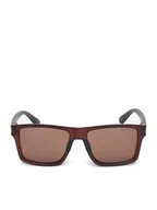 Okulary przeciwsłoneczne - QUIKSILVER QS-MA-007-SS25 Brązowy - miniaturka - grafika 1