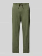 Spodnie sportowe męskie - Spodnie dresowe z wpuszczanymi kieszeniami w stylu francuskim - miniaturka - grafika 1