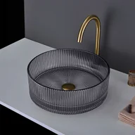 Umywalki - Rea Umywalka nablatowa Rea Ingrid 36 Grey - miniaturka - grafika 1