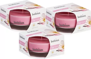 Bolsius Świeca zapachowa w szkle TRUE SCENTS magnolia - Świece - miniaturka - grafika 1