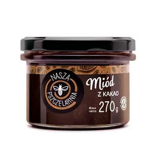 Miód z kakao Nasza Pszczelarnia 270g - Miód - miniaturka - grafika 1