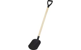 Łopata z drewnianym trzpieniem 115cm czarna - Łopaty i widły - miniaturka - grafika 1