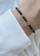 Bransoletki - Bransoletka ochrony - Czarny Turmalin - miniaturka - grafika 1