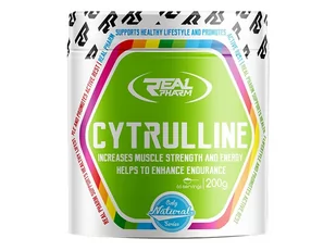 Real Pharm Booster, Citruline, 200 g, truskawka-malina - Witaminy i minerały dla sportowców - miniaturka - grafika 1