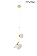 Lampy sufitowe - MOOSEE lampa wisząca RUGIA złota - miniaturka - grafika 1