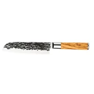 Noże kuchenne - Forged Forged Nóż kuty Santoku Olive 18 cm - miniaturka - grafika 1