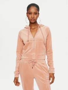 Juicy Couture Bluza Madison JCWA122001 Beżowy Slim Fit - Bluzy damskie - miniaturka - grafika 1
