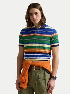 Polo Ralph Lauren Polo 710963480002 Kolorowy Custom Fit - Koszulki męskie - miniaturka - grafika 1