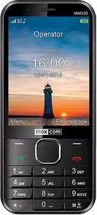 Maxcom MM330 Czarny - Telefony komórkowe - miniaturka - grafika 1