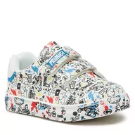 Buty dla chłopców - Sneakersy Primigi 3950011 M Multicolor White-Black - miniaturka - grafika 1