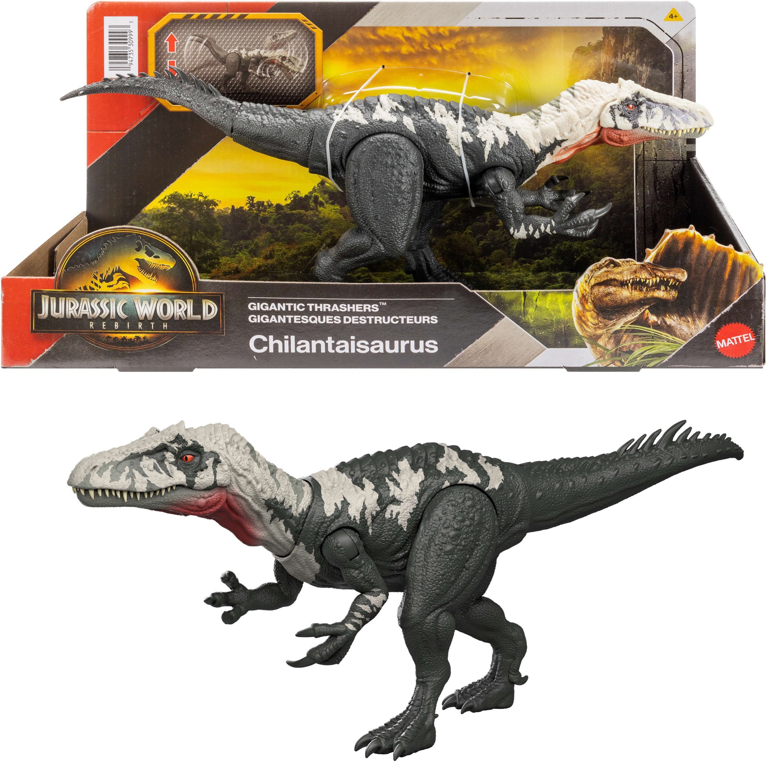 Figurka Mattel Jurassic World Rebirth Gigantyczny atak Czilantajzaur JGB95
