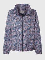 Kurtki damskie - Pepe Jeans Kurtka przejściowa "Frances" w kolorze granatowym ze wzorem - miniaturka - grafika 1