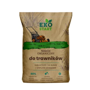Nawóz do trawników worek papierowy 5 kg EkoStart - Nawozy ogrodnicze - miniaturka - grafika 1