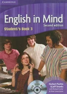Pozostałe języki obce - Cambridge University Press Język angielski. English in Mind 3. Klasa 1-3. Podręcznik (+CD) - gimnazjum - Richard Carter, Peter Lewis-Jones, Herbert Puchta - miniaturka - grafika 1