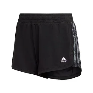 adidas Szorty damskie W Flrl Pacer Sh, Czarny/lilia, XL - Spodenki damskie - miniaturka - grafika 1