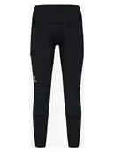 Spodnie sportowe damskie - Haglöfs Legginsy funkcyjne "Luna" w kolorze czarnym - miniaturka - grafika 1