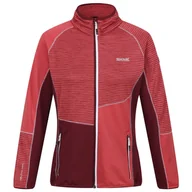 Bluzy sportowe damskie - Bluza damska Regatta Wmns Yare VIII Rozmiar: M / Kolor: czerwony - miniaturka - grafika 1