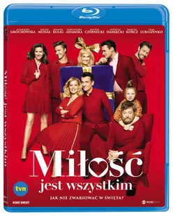 Kino Świat Miłość jest wszystkim - Filmy polskie Blu-Ray - miniaturka - grafika 1