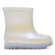 Buty dla dziewczynek - Kalosze Melissa Mini Melissa Welly Bb 33869 Srebrny - miniaturka - grafika 1