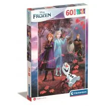 Puzzle 60 Maxi Super Kolor Disney Frozen 2 Clementoni - Puzzle - miniaturka - grafika 1