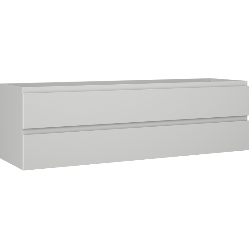 Mexen Orio szafka łazienkowa podumywalkowa 160 cm, 2 szuflady, szara mat - 91A10-16047-2-BFF62