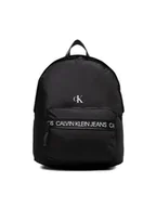 Plecaki - Calvin Klein Jeans Plecak Logo Tape Backpack IU0IU00248 Czarny - miniaturka - grafika 1