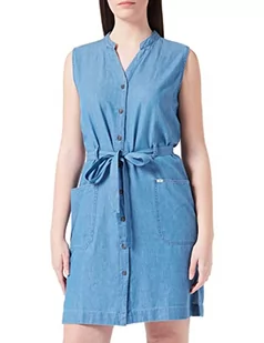 Lee Damska letnia sukienka na co dzień, Washed Blue, rozmiar XL (DE), Washed Blue, XS - Sukienki - miniaturka - grafika 1