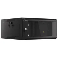 Szafy rack - Lanberg Szafa serwerowa wisząca 19cali 4U 570x600 czarna WFFA-5604-10B WFFA-5604-10B - miniaturka - grafika 1
