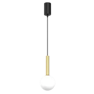 Lampy sufitowe - Play lampa wisząca 1xG9 czarna/miedź MLP0972 - miniaturka - grafika 1