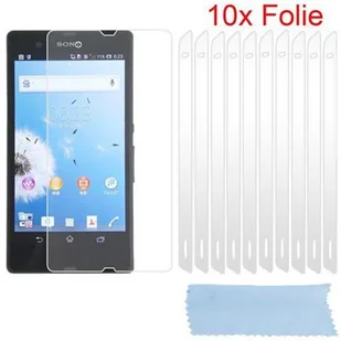 10x Folia ochronna ekran do Sony Xperia Z w WYSOKO PRZEZROCZYSTY Cadorabo - Folie ochronne do telefonów - miniaturka - grafika 1