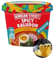 Kuchnie świata - Zupa koreańska ostra z makaronem udon kaludon bulion z warzywami chilli gotowe w 3 min. big bowl 215g - miniaturka - grafika 1