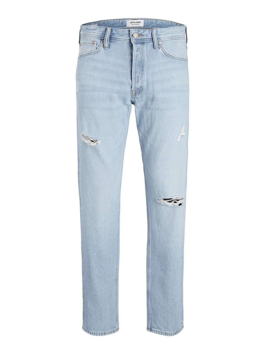 jeansy męskie jack and jones 12223527 chris niebieski denim