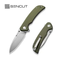 Noże - Nóż składany Sencut Borzam OD Green G10, Satin 9Cr18MoV (S23077-1) - miniaturka - grafika 1