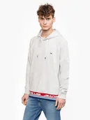 Bluzy męskie - LEE BLOCKING HOODIE MĘSKA BLUZA SHARP GREY MELE L82GQV03 112122037 - Lee - miniaturka - grafika 1