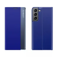 Etui i futerały do telefonów - Hurtel New Sleep Case pokrowiec etui z klapką z funkcją podstawki Samsung Galaxy S22 niebieski - miniaturka - grafika 1