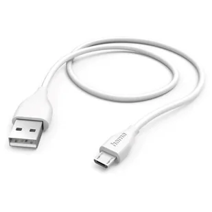 Hama 201587 microUSB - 1,5m - biały - Kable USB - miniaturka - grafika 1
