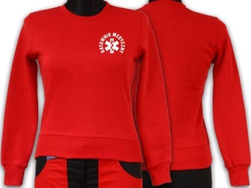 Promostars LPP - Bluza ratownicza FUNKCYJNA damska czerwona