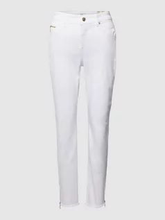Spodnie damskie - Jeansy o kroju slim fit z 5 kieszeniami model ‘Rich’ - grafika 1