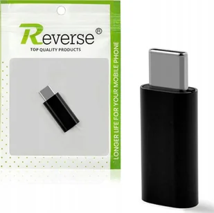 Adapter USB Revers PRZEJŚCIÓWKA LIGHTNING na USB TYP C IPHONE ADAPTER - Adaptery i przejściówki - miniaturka - grafika 1