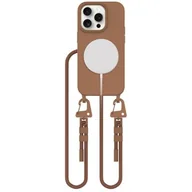 Etui i futerały do telefonów - Etui TECH-PROTECT MagNecklace MagSafe do Apple iPhone 14 Pro Brązowy - miniaturka - grafika 1