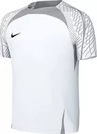 Koszulki i topy damskie - Nike Unisex dziecięcy top z krótkim rękawem M Nk Df Strk23 Top Ss, biały/szary wilk szary/czarny, DR2287-100, S - miniaturka - grafika 1