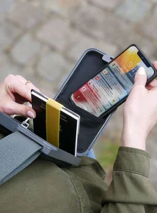 Ogon Designs Etui torba na telefon RFID Phone Bag - navy blue - Etui i futerały do telefonów - miniaturka - grafika 17
