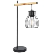 Lampy stojące - Candellux BERNITA LAMPA GABINETOWA 1X60W E27CZARNY 41-80059 - miniaturka - grafika 1