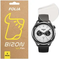 Akcesoria do smartwatchy - Bizon Folia matowa Glass Watch Film Sun do Xiaomi Watch S4, 2 sztuki - miniaturka - grafika 1