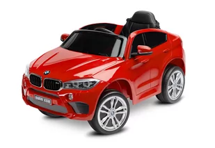 Caretero Toyz Samochód auto na akumulator Toyz BMW X6 akumulatorowiec + pilot zdalnego sterowania czerwony TOYZ-71511 - Pojazdy elektryczne dla dzieci - miniaturka - grafika 1